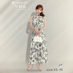 Dazzy [A���C�� / �z���^�[�l�b�N] �N���V�b�N�t�����[�z���^�[�l�b�NA���C�� �ԕ� �����O�����s�[�X [XS S M / 3�T�C�Y�W�J] [��ڂ�R���{�h���X] �����s�[�X�E�h���X