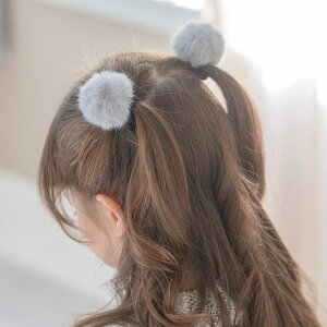 Catherine Cottage ポンポンファーヘアゴム2個セット アクセサリー ヘアアクセサリー その他アクセサリー キャサリンコテージ ヘアアクセサリー