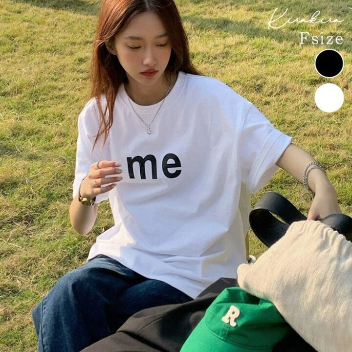 楽天市場】【SHOPLIST限定】meロゴデザインTシャツ トップス ロゴT 