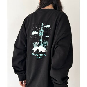 Outfitter lab THE NORTH FACE(UEm[XtFCX)/M'S SEOUL FOUR SEASONS SWEATSHIRTS gbvX