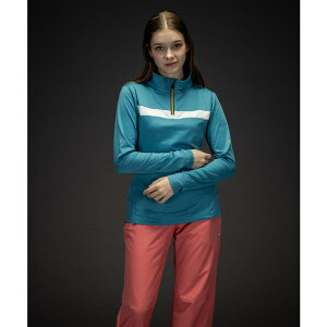 SHIFFON phenix tFjbNX Gold Accent 1/2 Zip Tee S[hANZgWs1/2WbveB[ Middle Ci[ fB[X   uh AEghA W[ X|[cEFA XL[EFA