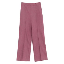 【10％OFFクーポン！2/10(火)1:59まで】Pierrot 麻混ピンタックボックスパンツ　ボックスパンツ ピンタック 麻混 リネン 綿混 パンツ パンツ・ズボン