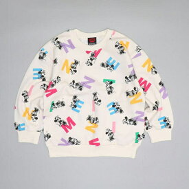 BABYDOLL 親子お揃い ディズニー カラフル総柄トレーナー 0906K トップス