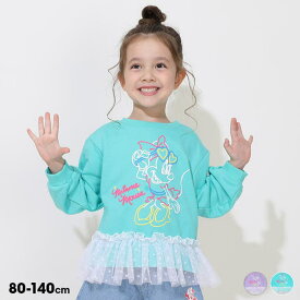 BABYDOLL ディズニー ミニー発泡チュールトレーナー 0870K トップス