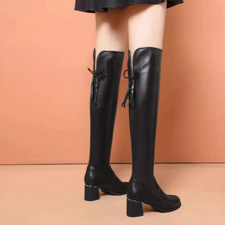 楽天市場】Miniministore ニーハイブーツ レディース ロングブーツ  