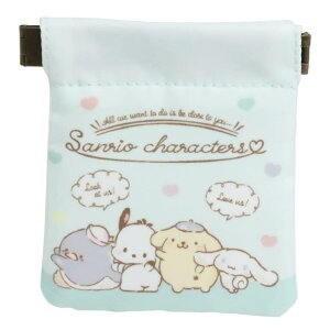 cinemacollection サンリオキャラクターズ ミニポーチ ばね口パカッと ポーチ サンリオ ケイカンパニー プレゼント キャラクター グッズ シネマコレクション バッグ・鞄