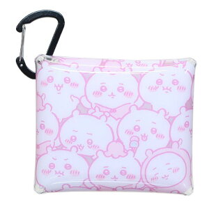 cinemacollection ちいかわ ミニポーチ クリアマルチケースSS ぎゅぎゅっと マリモクラフト 小物入れ キャラクター グッズ バッグ・鞄