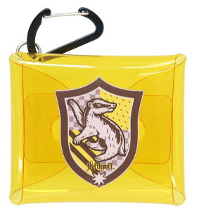 cinemacollection ハリーポッター ミニポーチ クリアマルチケースSS ハッフルパフ ワーナーブラザース マリモクラフト 小物入れ 映画キャラクター グッズ バッグ・鞄