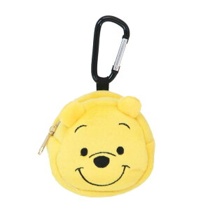 cinemacollection くまのプーさん ミニポーチ カラビナ付きポーチ ディズニー ナカジマ 小物入れ キャラクター グッズ バッグ・鞄