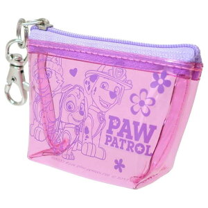 cinemacollection パウパトロール ミニポーチ 船型ミニクリアポーチ ピンク ケイカンパニー 小物入れ アニメキャラクター グッズ バッグ・鞄