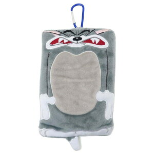 cinemacollection トムとジェリー コスメポーチ ダイカットフラットポーチ トム ワーナーブラザース ティーズファクトリー 小物入れ キャラクター グッズ バッグ・鞄