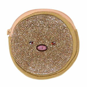 cinemacollection すみっコぐらし ミニポーチ ラインストーンポーチ とんかつ サンエックス ケイカンパニー 小物入れ プレゼント キャラクター グッズ バッグ・鞄