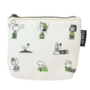 cinemacollection スヌーピー ミニポーチ ティッシュポーチ Nature ピーナッツ ナカジマ ティッシュケース 小物入れ キャラクター グッズ バッグ・鞄