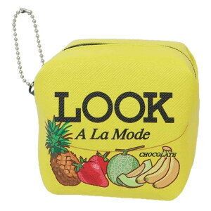 cinemacollection LOOK ミニポーチ キューブラブリーポーチ ルック お菓子パッケージ ジェイズプランニング 小物入れ キャラクター グッズ バッグ・鞄