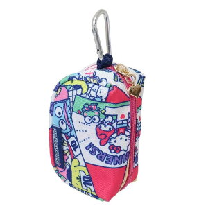 cinemacollection サンリオキャラクターズ ミニポーチ コンパクトポーチ スポーツキャラミックス サンリオ 丸眞 かわいい 便利 キャラクター グッズ バッグ・鞄