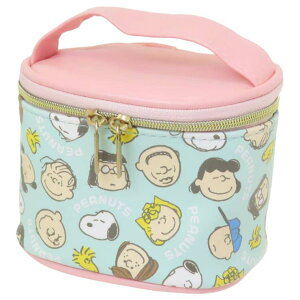 cinemacollection スヌーピー 化粧ポーチ ミニコスメポーチ フェイス ピーナッツ ユニック 小物入れ バニティポーチ ミニサイズ キャラクター グッズ バッグ・鞄