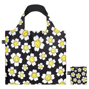 cinemacollection SMILEY �G�R�o�b�O Bag JP Flowers Black LOQI ���[�L�[ �G�[���C �X�}�C���[ �t�����[ ���������o�b�O �O�b�Y �o�b�O�E��