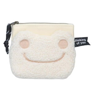 cinemacollection かえるのピクルス ミニポーチ ティッシュポーチ もこフェイス ナカジマ 小物入れ キャラクター グッズ バッグ・鞄