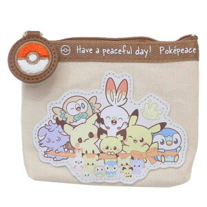 cinemacollection ポケットモンスター ミニポーチ ティッシュポーチ  ポケピース 集合 ポケモン マリモクラフト 小物入れ ポケットティッシュケース キャラクター グッズ バッグ・鞄