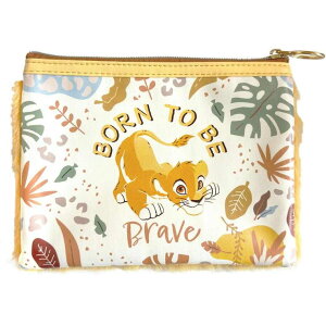 cinemacollection ライオンキング ミニポーチ もこもこポーチ ディズニー インロック 化粧ポーチ 小物入れ キャラクター グッズ バッグ・鞄