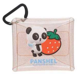 cinemacollection パンシェル ミニポーチ クリアマルチケースSS ストロベリー PANSHELS WORLD マリモクラフト 小物入れ キャラクター グッズ バッグ・鞄
