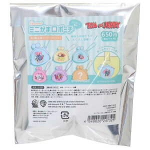 cinemacollection トムとジェリー ミニポーチ シークレットミニがま口ポーチ全6種 ワーナーブラザース ティーズファクトリー コレクション雑貨 キャラクター グッズ バッグ・鞄