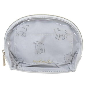 cinemacollection ミリミリ ミニポーチ ティッシュポーチ ヒツジ アニマル クーリア 小物入れ ポケットティッシュケース かわいい グッズ バッグ・鞄