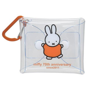 cinemacollection ミッフィー ミニポーチ クリアマルチケースSS 2002 70周年ヒストリー ディックブルーナ マリモクラフト 小物入れ 絵本キャラクター グッズ バッグ・鞄