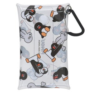 cinemacollection PINGUx松本セイジ ミニポーチ クリアマルチケースS マリモクラフト 小物入れ キャラクター グッズ バッグ・鞄