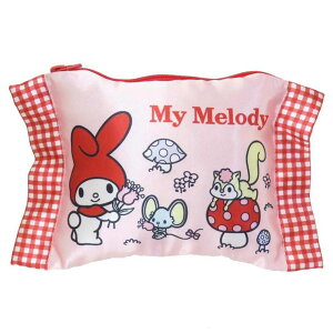cinemacollection マイメロディ コスメポーチ ピローポーチ サンリオ モリシタ 化粧ポーチ 小物入れ キャラクター グッズ バッグ・鞄