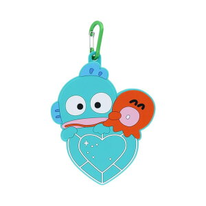 cinemacollection ハンギョドン&さゆり ミニポーチ カラビナ付シリコンポーチ はあとぎゅっ サンリオ サンスター文具 小物入れ キャラクター グッズ バッグ・鞄