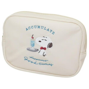 cinemacollection スヌーピー コスメポーチ ボックスポーチ スウィーツスウィーツ WH ピーナッツ マリモクラフト 化粧ポーチ 小物入れ キャラクター グッズ バッグ・鞄
