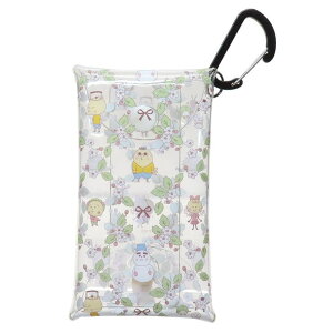 cinemacollection コジコジ ミニポーチ クリアマルチケースS コジコジといちご さくらももこ マリモクラフト 小物入れ アニメキャラクター グッズ バッグ・鞄