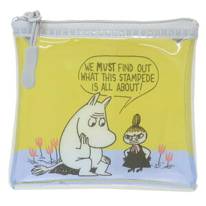 cinemacollection ムーミン ミニポーチ マルチケース イエロー 北欧 S&C 小物入れ キャラクター グッズ バッグ・鞄