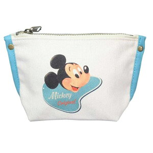 cinemacollection ミッキーマウス コスメポーチ ミニポーチ American Paradise バッジ ディズニー スモールプラネット 小物入れ おしゃれ キャラクター グッズ バッグ・鞄