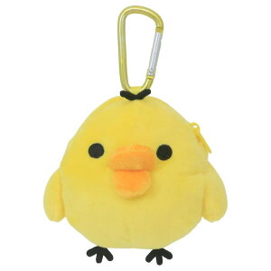 cinemacollection リラックマ ミニポーチ マスコットポーチ カラビナ付き キイロイトリ サンエックス ユニック 小物入れ キャラクター グッズ バッグ・鞄