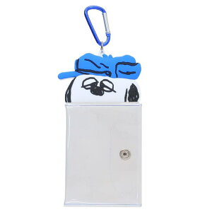 cinemacollection スヌーピー ミニポーチ きゃらぴょこクリアポーチ オラフ ピーナッツ カミオジャパン 小物入れ キャラクター グッズ バッグ・鞄