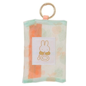 cinemacollection ミッフィー ミニポーチ メッシュチャームポーチ fruits ディックブルーナ Green Flash 小物入れ 絵本キャラクター グッズ バッグ・鞄