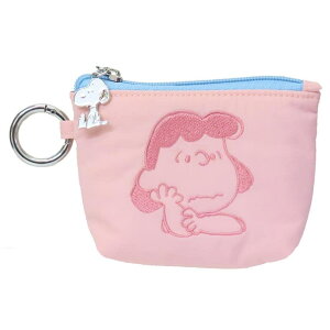 cinemacollection スヌーピー ミニポーチ カラーミニポーチ PK ルーシー ピーナッツ マリモクラフト 小物入れ キャラクター グッズ バッグ・鞄