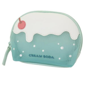 【10%OFFクーポン配布中!10/27(月)9:59まで】cinemacollection クリームソーダ CREAM SODA ミニポーチ ティッシュポーチ グラデーション クーリア 小物入れ かわいい グッズ バッグ・鞄