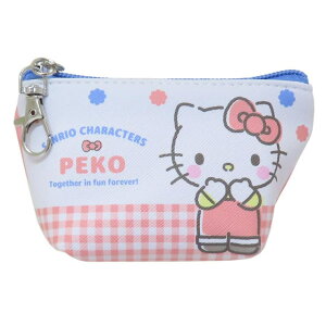 cinemacollection PEKOxサンリオキャラクターズ ミニポーチ イヤフォンポーチ ハローキティ サンリオ バンダイ イヤホンケース 小物入れ キャラクター グッズ バッグ・鞄