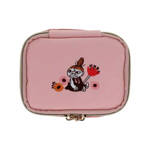 cinemacollection ムーミン コスメポーチ ボックスミニポーチ リトルミイ 北欧 サンスター文具 化粧ポーチ 小物入れ キャラクター グッズ バッグ・鞄