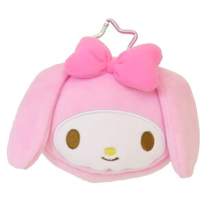 cinemacollection マイメロディ ミニポーチ カナビラ付きフェイスポーチ サンリオ 小物入れ キャラクター グッズ バッグ・鞄