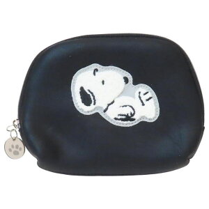cinemacollection スヌーピー ミニポーチ ティッシュポーチ Get up ピーナッツ カミオジャパン 小物入れ キャラクター グッズ バッグ・鞄