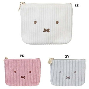 cinemacollection ミッフィー ミニポーチ ティッシュポーチ おかおコーデュロイシリーズ ディックブルーナ マリモクラフト 小物入れ ポケットティッシュケース 絵本キャラクター グッズ バッグ