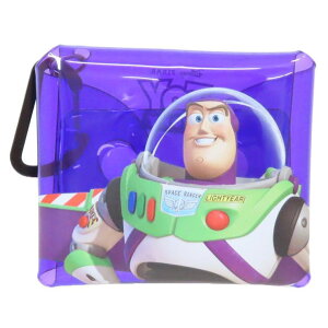 cinemacollection トイストーリー ミニポーチ クリアマルチケースSS バズ ディズニー マリモクラフト 小物入れ キャラクター グッズ バッグ・鞄
