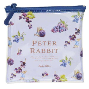 cinemacollection ピーターラビット ミニポーチ マルチポーチ BPフルーツ B S&C クリアポーチ 小物入れ 絵本キャラクター グッズ バッグ・鞄