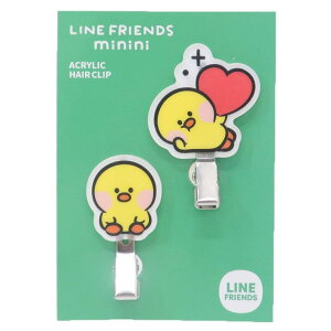 cinemacollection LINE FRIENDS minini �w�A�A�N�Z �O���N���b�v 2�Z�b�g �T���j �T���^�� �w�A�N���b�v ���C�N ��� �L�����N�^�[ �O�b�Y �w�A�A�N�Z�T���[
