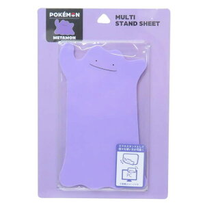 cinemacollection ポケットモンスター スマホスタンド マルチスタンドシート メタモン ポケモン グルマンディーズ スマホ立て デスクトップスタンド キャラクター グッズ 小物