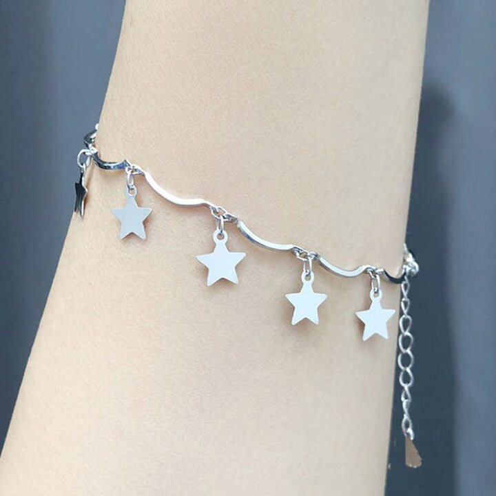 楽天市場】shoppinggo ブレスレット レディース アクセサリー 星 